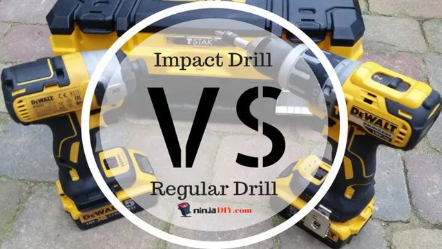can you use regular drill bits in an impact driver