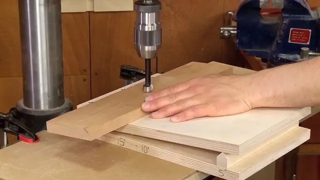 can you weld holes in a drill press table