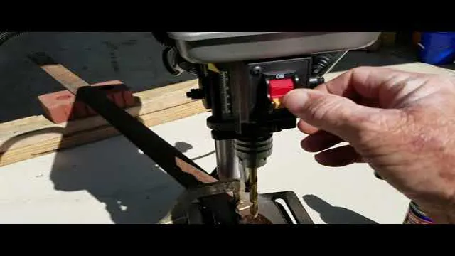 can't move belt on harbor freight 5 speed drill press