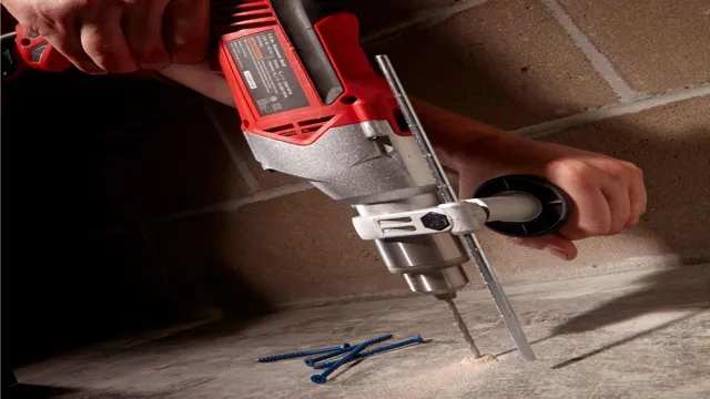 do i need hammer drill for concrete