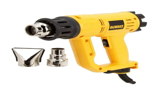 does dewalt make a cordless heat gun