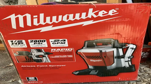 does milwaukee make a cordless paint sprayer