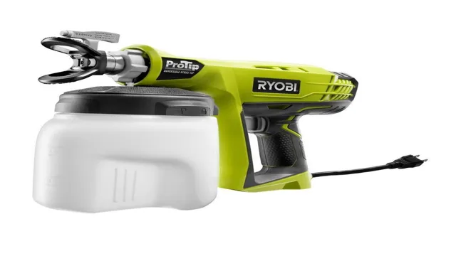 does ryobi make a paint sprayer