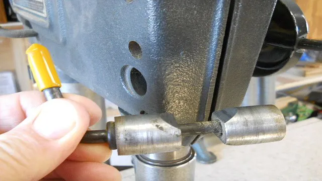 does the wen drill.press have a quill lock