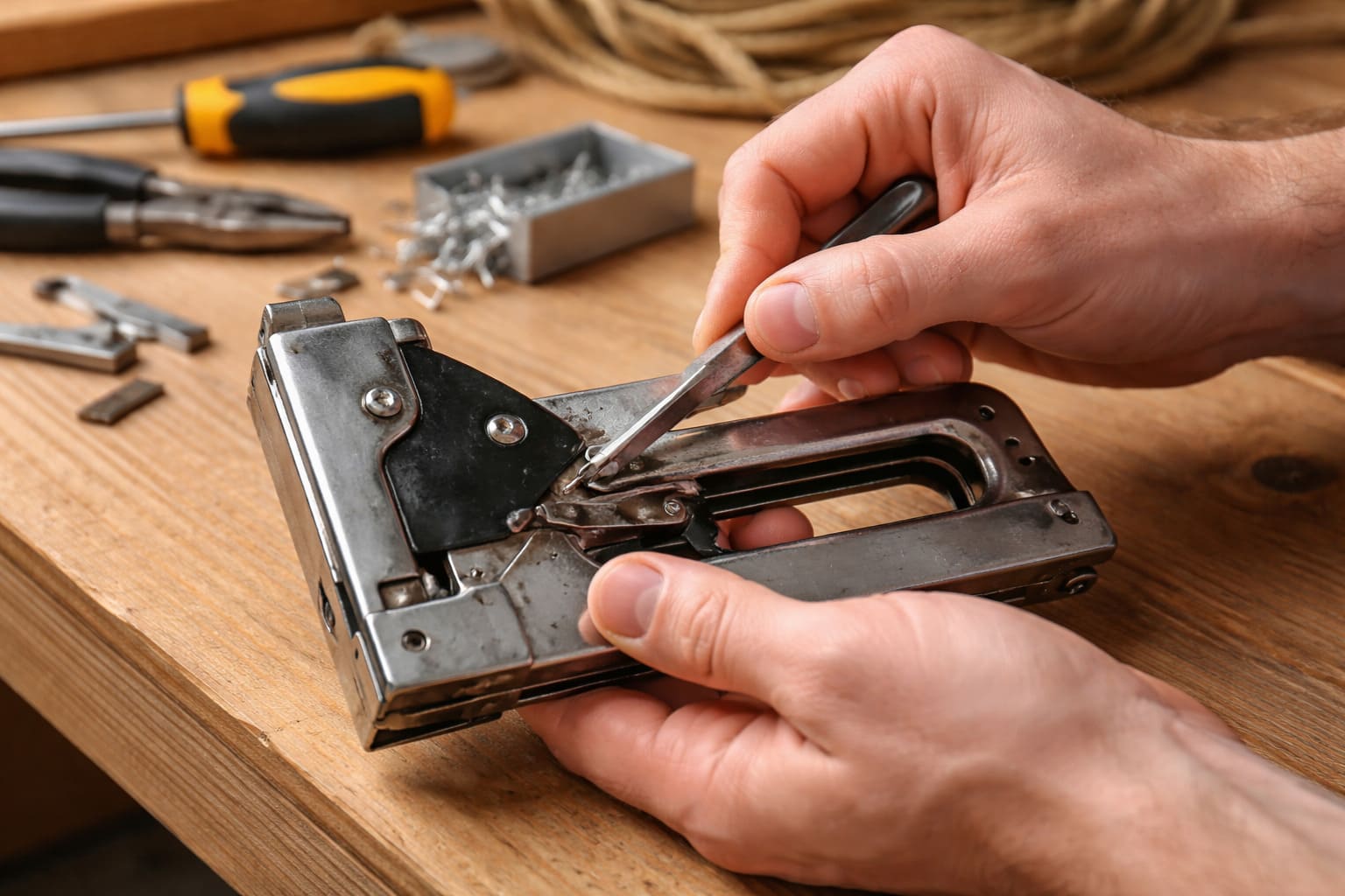 How to fix a jammed staple gun in 2026