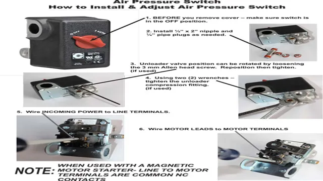 how a pressure switch works on air compressor