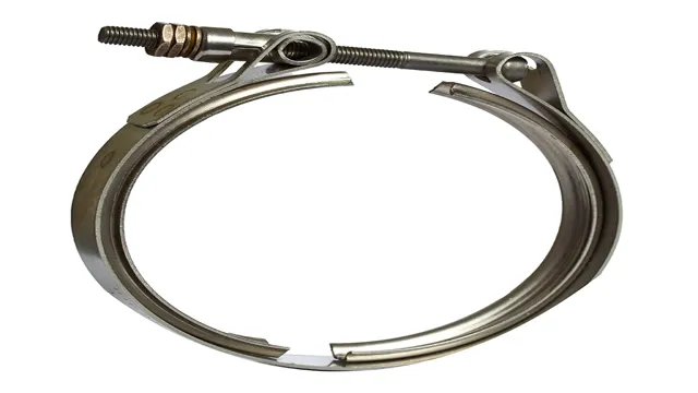 how do v band clamps work