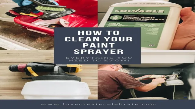 how do you clean a paint sprayer