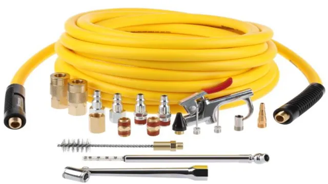 how do you connect a hose to an air compressor