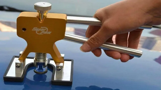 how do you use a dent puller