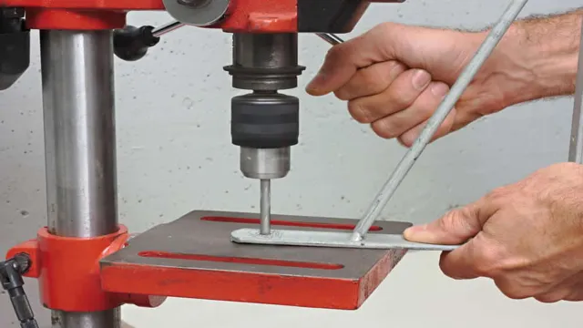 how does a bench drill press work 2