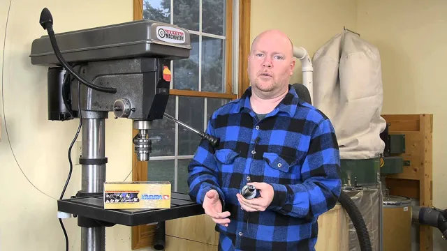 how does a chuck stay on drill press