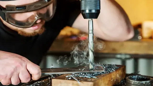 how does a drill press go down