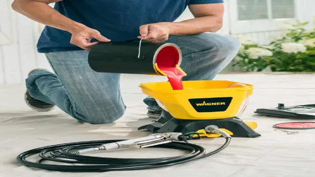 how does a wagner paint sprayer work