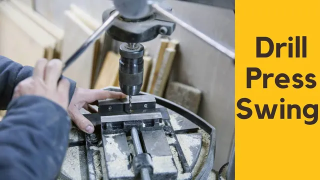 how is drill press size determined