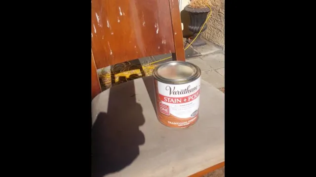 how long after stain can i poly