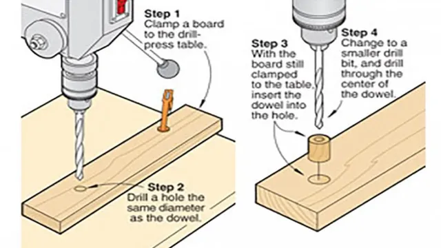 how make pug holes with drill press
