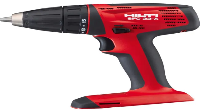 how many amps is the hilti 22a cordless drill