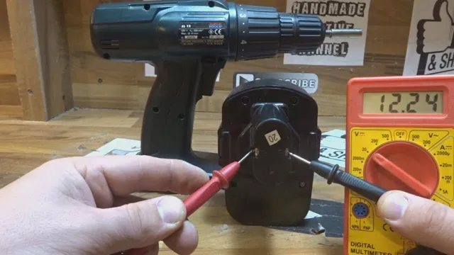 how many volts is required to charge a cordless drill