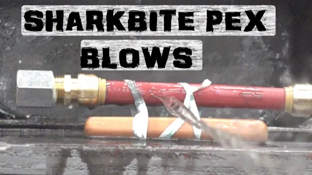 how much pressure can pex hold