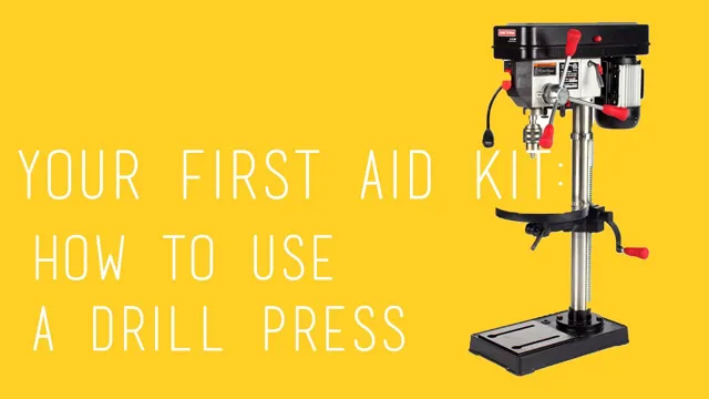 how the drill press operates and how to use it