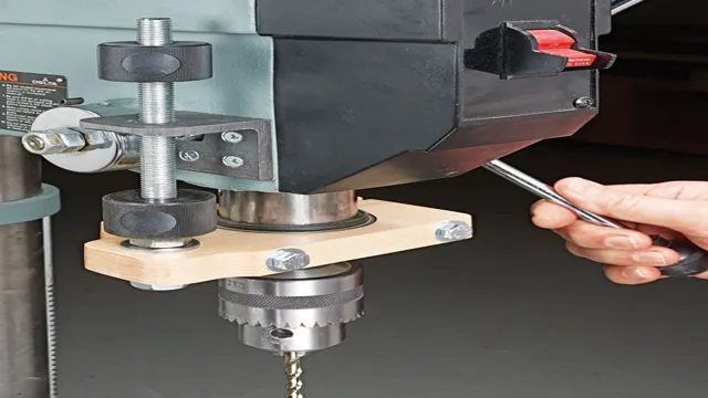 how to add more drill depth to drill press