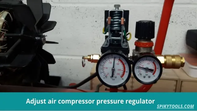 how to adjust air compressor
