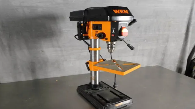 how to adjust laser on wen drill press