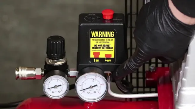 how to adjust psi on air compressor