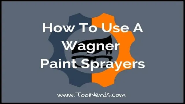 how to assemble a wagner paint sprayer