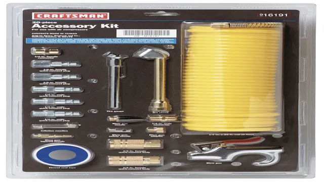 how to assemble air compressor accessories