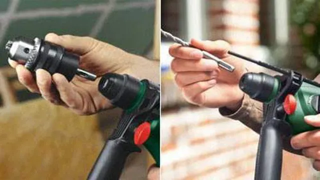 how to attach drill bit to hammer drill