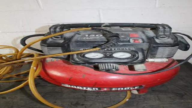 how to attach hose to porter cable air compressor