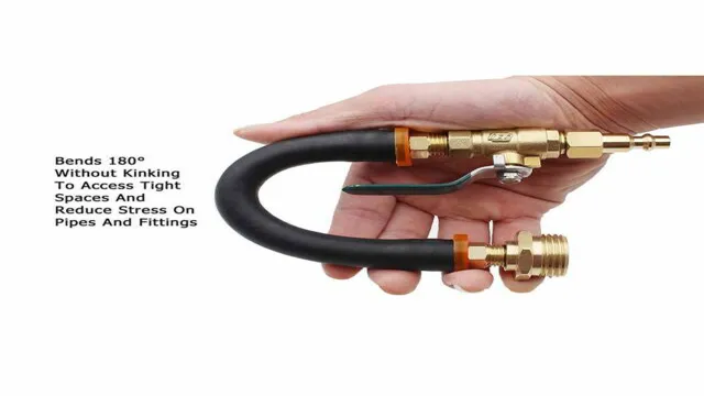 how to blow out garden hose with air compressor