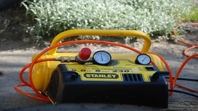how to blow out sprinkler lines with air compressor