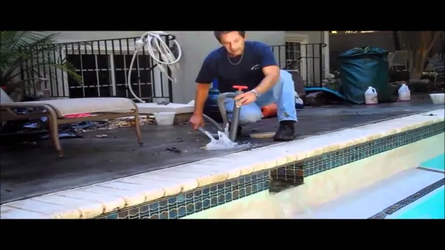 how to blow pool lines with air compressor