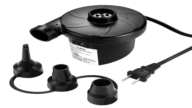 how to blow up pool with air compressor