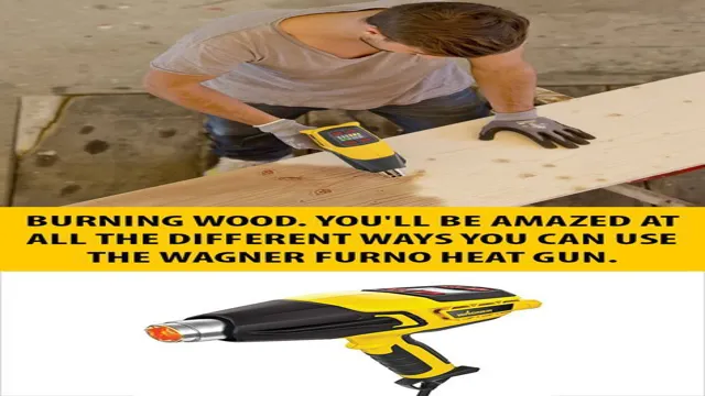 how to burn wood with a heat gun