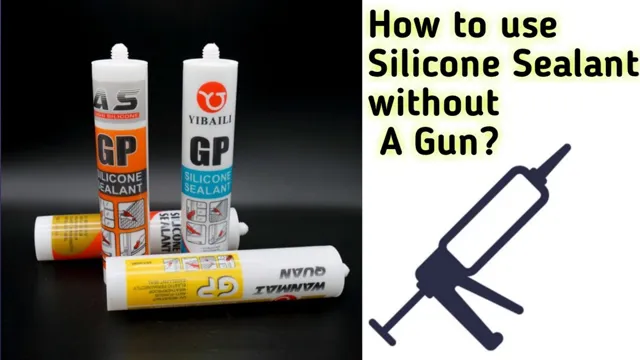 how to caulk without a caulking gun