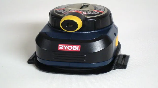 how to change battery in ryobi airgrip laser level