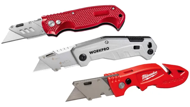 how to change blade on hyper tough utility knife