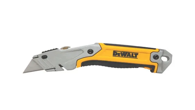 how to change blades in dewalt utility knife