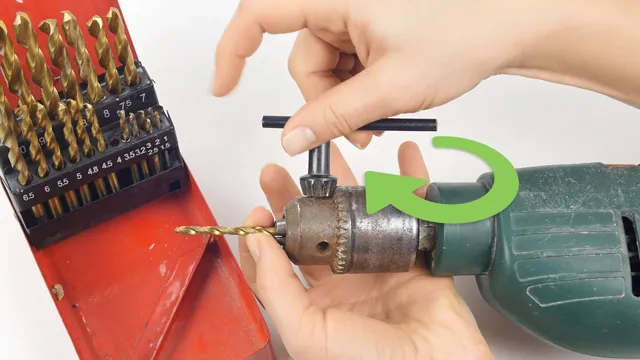 how to change hammer drill bit