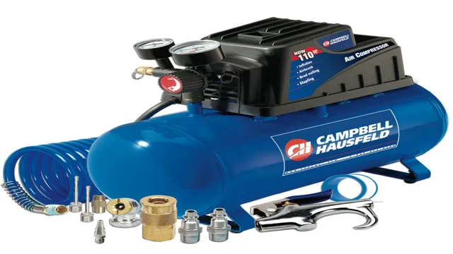 how to change oil in campbell hausfeld air compressor