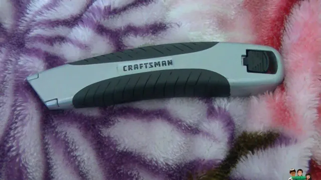 how to change the blade in a craftsman utility knife