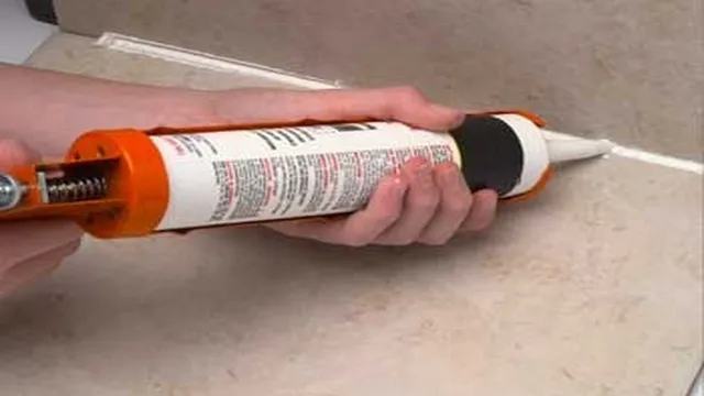 how to clean a caulking gun