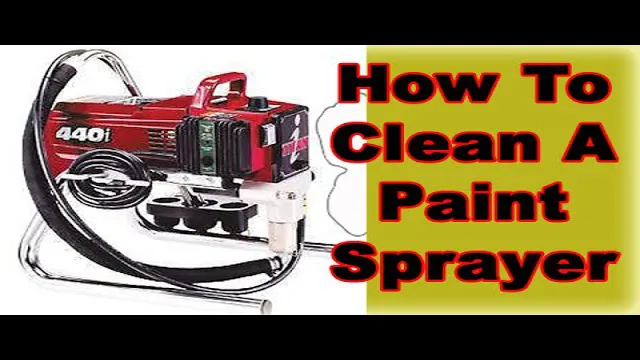 how to clean a titan paint sprayer