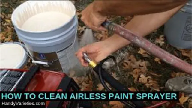 how to clean airless paint sprayer tips