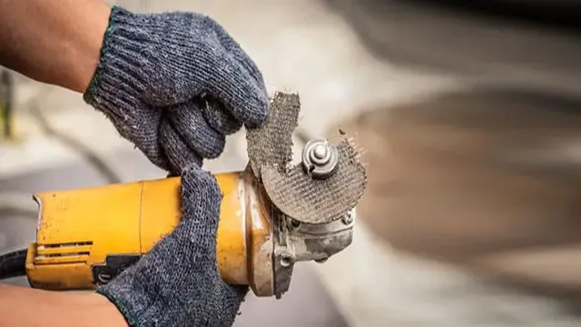 how to clean angle grinder