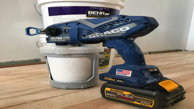 how to clean graco cordless paint sprayer